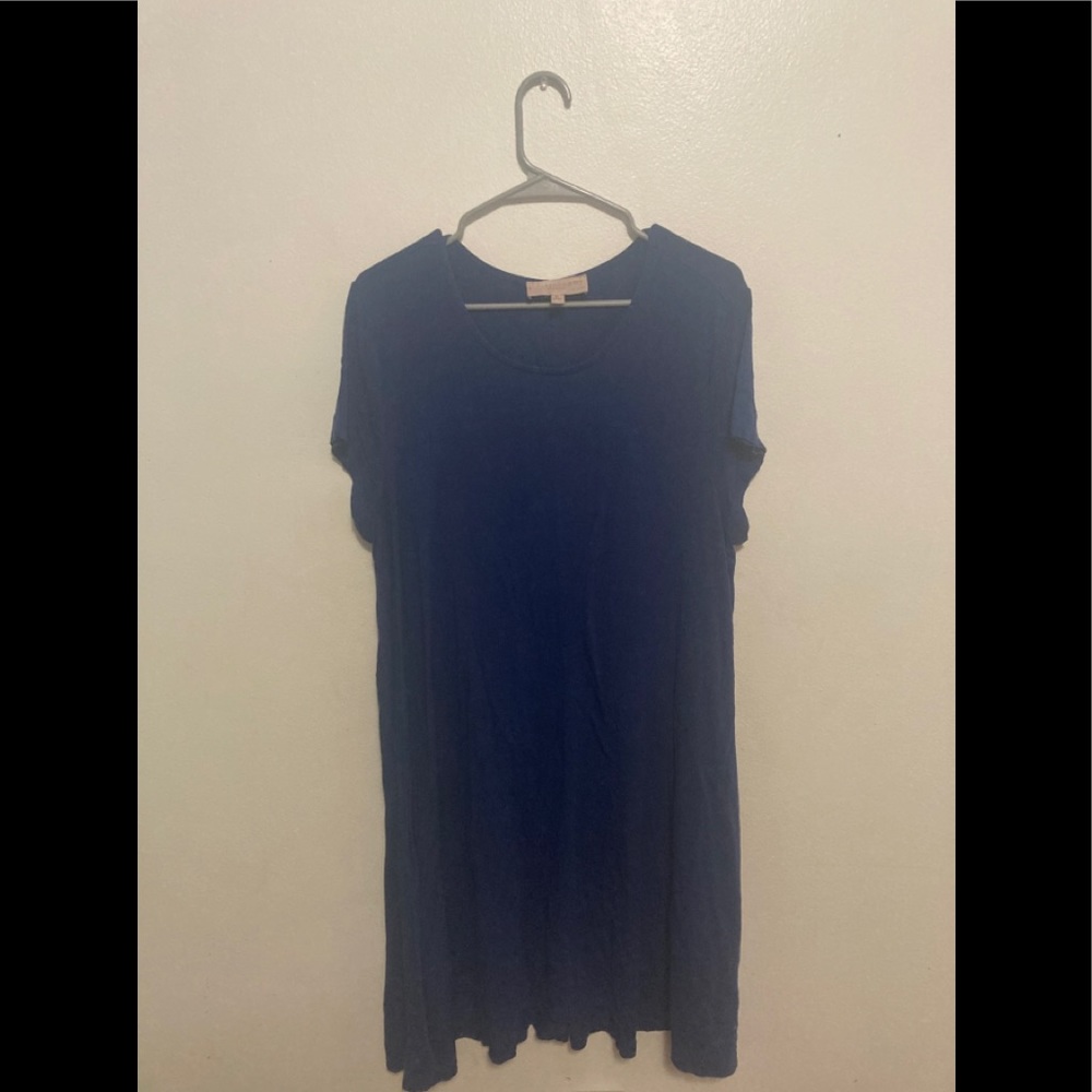 Philosophy blue dress